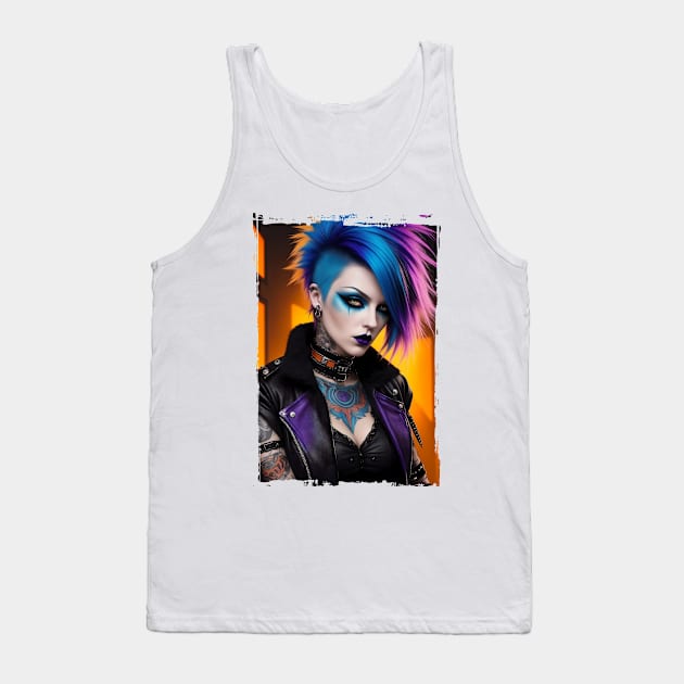 Punk Is Not Dead 5 Tank Top by DeVerviers